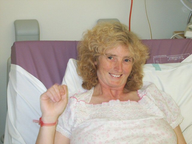 Ann in Noble's Hospital - Sunday 11 August 2003