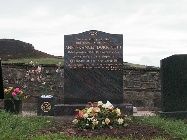 Ann's Memorial Stone